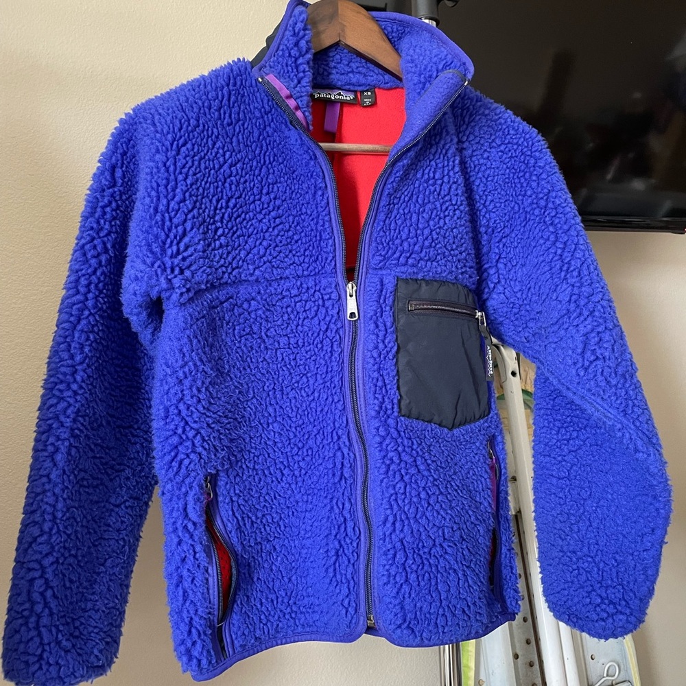 True vintage Patagonia Retro X Deep Pile Fleece Jacket